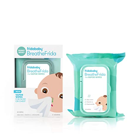 Breathefrida Vapor Wipes for Nose or Chest (3 Pack) by Frida Baby