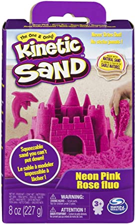 Kinetic Sand Spinmaster Modelling Sand Base Pack, 227 g, 227 gr Assorted Color