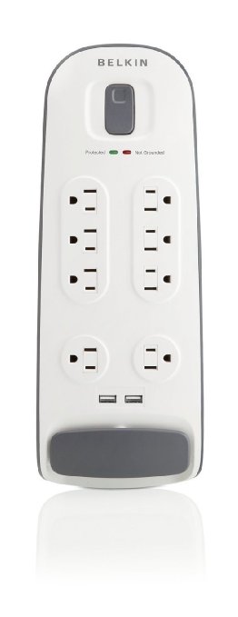 Belkin 8 Outlet Surge Protector with USB