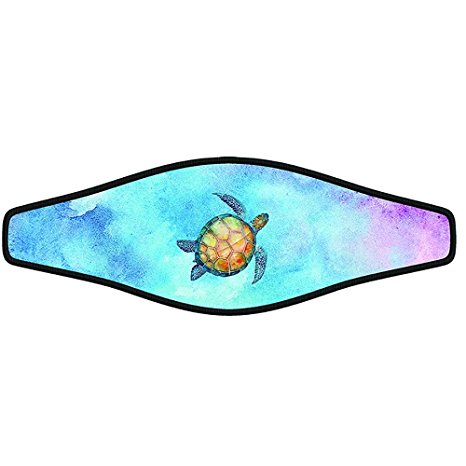 Innovative Water Color Turtle Mask Strap