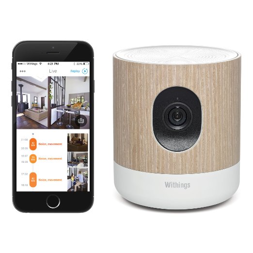 Withings Home - Wi-Fi Security Camera with Air Quality Sensors