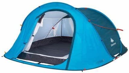 QUECHUA 2 Seconds Camping Tent - 3 Person - Blue