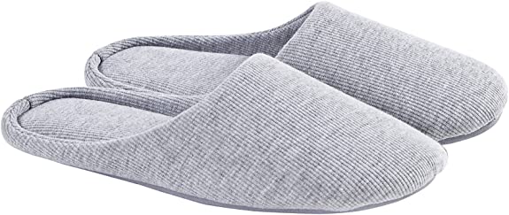 ofoot Women's Indoor Slippers,Memory Foam Washable Cotton Non-Slip Home Shoes