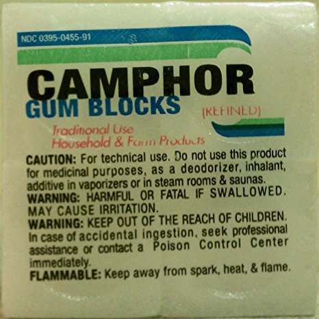 Camphor Gum Blocks 1oz block by Humco
