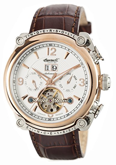 Ingersoll Men's IN6907RWH Automatic Cimarron Watch