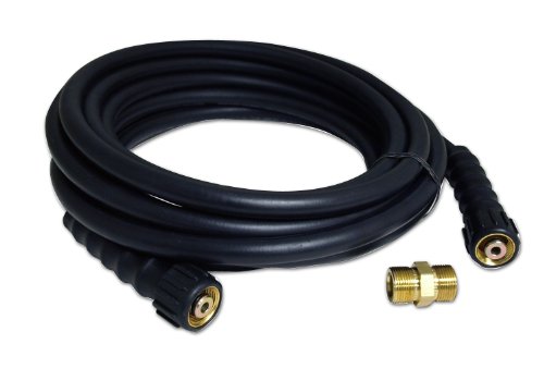 Apache 10085590 5/16" x 25' 3700 PSI Pressure Washer Hose with Female Metric Ends