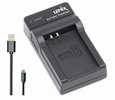 Lemix (LPE12) Ultra Slim USB Charger for Canon LP-E12 Battery for Listed CANON EOS & Rebel Series Models