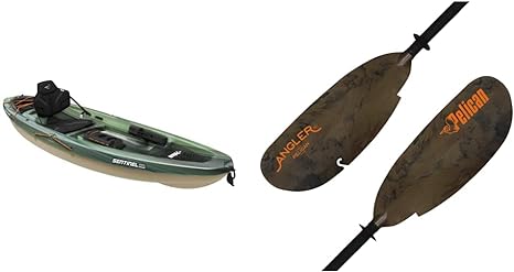 Sentinel 100X Angler Fishing Kayak - Sit-on-Top Kayak - Lightweight - 9.6 ft