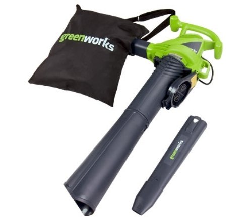 Greenworks 12 Amp Variable Speed Corded Blower/Vacuum 24072