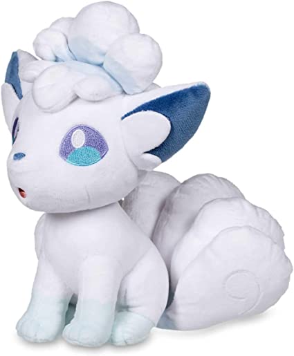 Pokemon Plush (Standard Size) Alolan Vulpix- 8.5", Multicolor