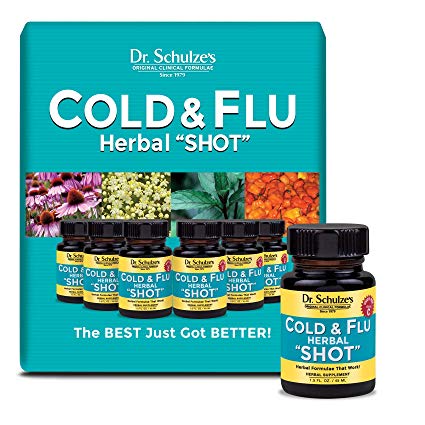 Dr. Schulze's Herbal"Shot" | Organic Extract | Gluten-Free & Non-GMO for Immune System Support