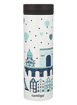 Contigo TWISTSEAL Eclipse Vacuum-Insulated Stainless Steel Travel Mug, 20 oz., Paris