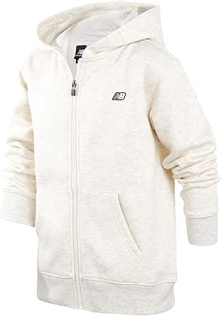 New Balance Boys' Active Sweatshirt - Zip-Up Fleece Hoodie Sweatshirt - Performance Activewear Sweatshirt for Boys (8-20)