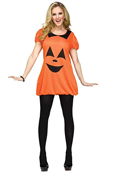 Fun World Cute Pumpkin Romper Costume, Pumpkin Costume