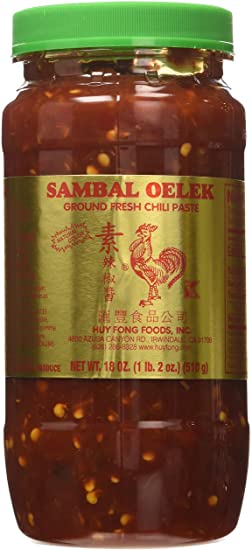 Sambal Oelek Chilli Paste 18oz