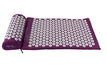 PRO 11 WELLBEING Acupressure Mat and Pillow Set with Carry Bag
