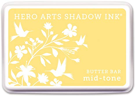 Hero Arts Rubber Stamps Shadow Ink Mid-Tone, Butter Bar