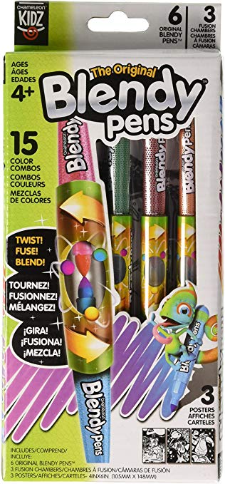 Chameleon Kidz Blendy Pens, Multi-Color Marker Pens, Stationery Kit