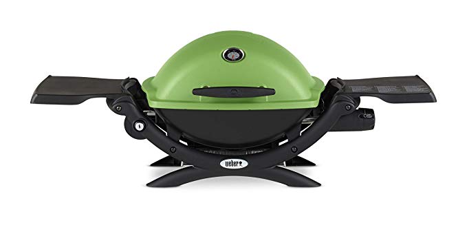 Weber 51070001 Q1200 Liquid Propane Grill, Green