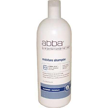 Abba Pure Moisture Shampoo, 33.8 Ounce