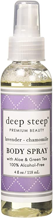 Deep Steep Body Mist, Lavender Chamomile, 4 Fluid Ounce