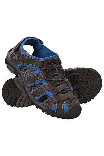 Mountain Warehouse Trek Mens Shandal - Neoprene Upper Summer Shoes Sandals, Soft Lining, Durable Outsole Footwear, EVA Midsole - for Spring Walking, Travelling, Beach