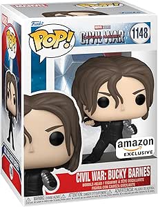 Funko Pop! Marvel: Captain America: Civil War Build A Scene - Bucky Barnes, Amazon Exclusive, Figure 6 of 12