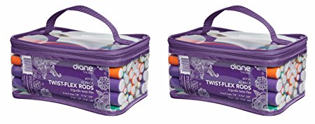 Diane By Fromm 42-pack Twist-flex Rods Pack Of Two