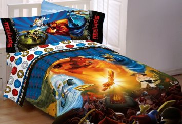 Lego Ninjago Ninja Masters Twin Comforter