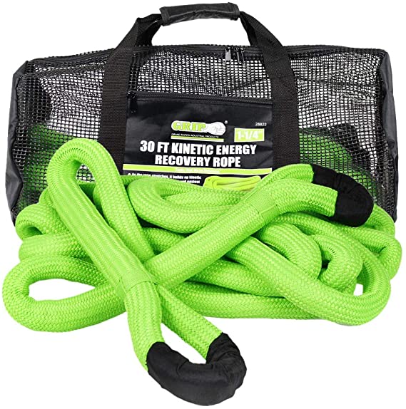 Grip 30 ft x 1-1/4 in Kinetic Energy Recovery Rope
