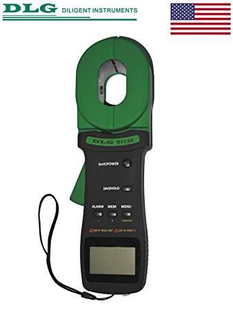 DLG Clamp On Ground Earth Resistance Tester With USB Connection DI-120