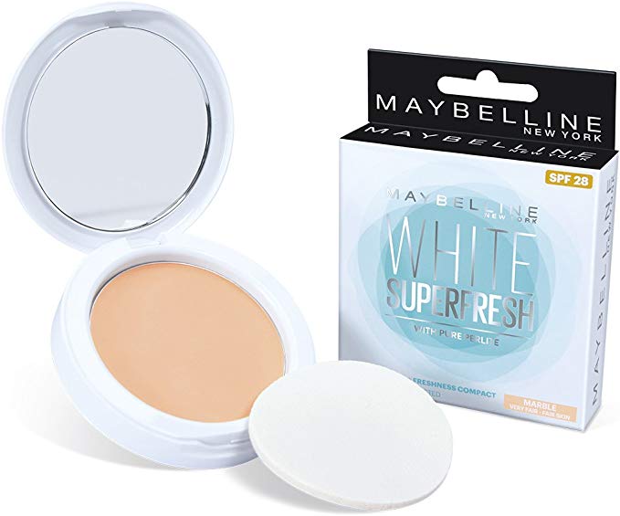 Maybelline New York White Super Fresh, Marble, 8g