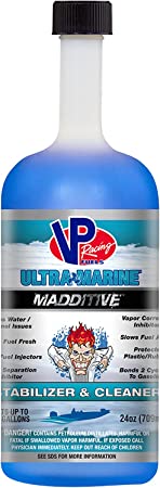 VP Racing Fuels Madditive Ultra Marine Boat Fuel Stabilizer and Cleaner for Winterizing and Engine Health/Performance, 24 Ounces