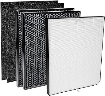 AIRDOCTOR AD3000 / AD3500 FITS BOTH MODELS Genuine Filter Replacements - One Year Combo Pack Includes: 1 UltraHEPA Filter & 2 Carbon/Gas Trap/VOC & Pre-Filters (AD3500 / AD3000 One Year Combo Pack)