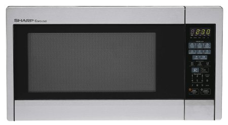 Sharp Countertop Microwave Oven ZR451ZS 1.3 cu. ft. 1000W Stainless Steel with Sensor Cooking