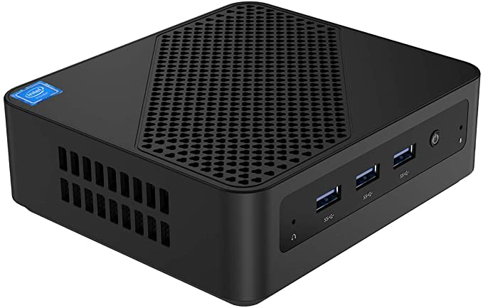 Mini PC Windows 10 Pro Upgraded 8GB RAM 128GB SSD Intel Core i5-5257U Processor(up to 3.1Ghz), Desktop Computer 4K HD with USB-C/HDMI 2.0 / Mini DP Port,2X Ethernet Dual Wi-Fi