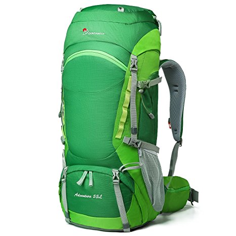 Mountaintop 50L/55L Hiking Backpack with Rain Cover