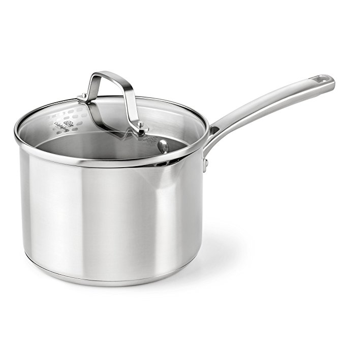 Calphalon Classic Stainless Steel Cookware, Sauce Pan, 3 1/2-quart