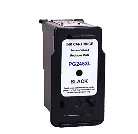 Remanufactured Ink Cartridge Replacement For PG 245XL 245 XL (Single Black) With Ink Level Indicator Used In Canon PIXMA iP2820 MG2420 MG2520 2920 MG2922 MG2924 MX492 MX490 Printer
