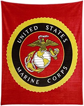 2301 US Marines Corps Fleece Blanket