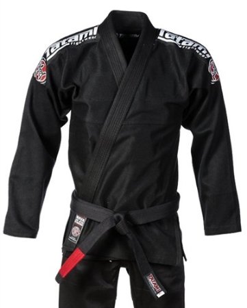 Tatami Nova 2015 BJJ GI - Black - FREE White Belt