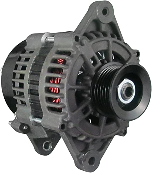 New Premium 105 Amp High Output Alternator Compatible with Mercruiser 1997,1998,1999,2000,2001,2002 Replaces 8M0095472 19020611 863077-1 20815 LRA3057 RA00108 18-6298 19020612 863077T 20115018TBA