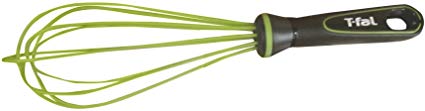 T-fal Ingenio Silicone Balloon Whisk, 12", Green/Black