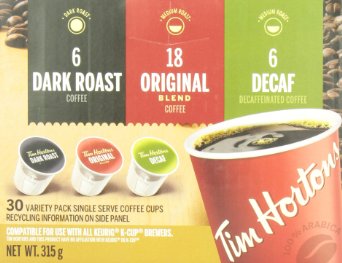 Tim Hortons Variety K-Cup 30 Count