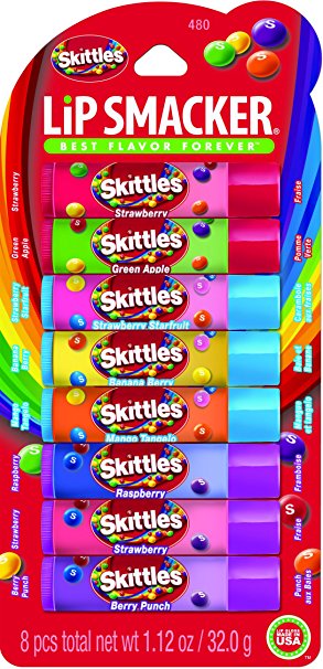 Lip Smacker Skittles Party Pack, 8 count
