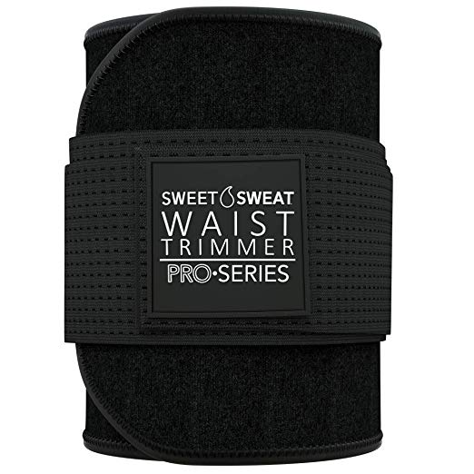 Premium Sweet Sweat Waist Trimmer 'Pro Series' Belt for Men & Women