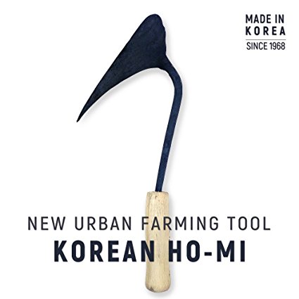 Youngju_Daejanggan, Premium Hand Plow Hoe - Korean Style Ho-Mi with Handmade Production Method for Best Organic Gardening and Horticulture