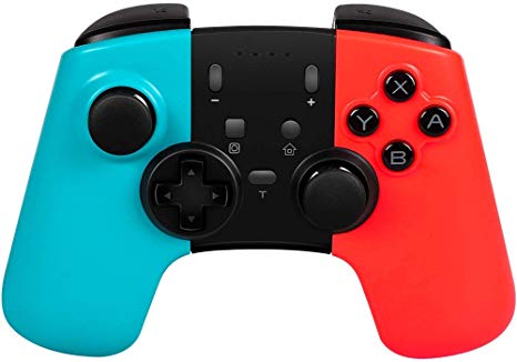 Wireless Controller for Nintendo Switch, Remote Gamepad Compatible with Nintendo Switch Pro Game Controller for Windows PC, with 6-Axis Sensing, Vibration, Turbo Function
