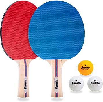 Franklin Sports Table Tennis Paddle Set with Balls