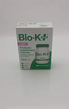 Bio K Plus Bio K Acidophilus Capsules, 15 Count